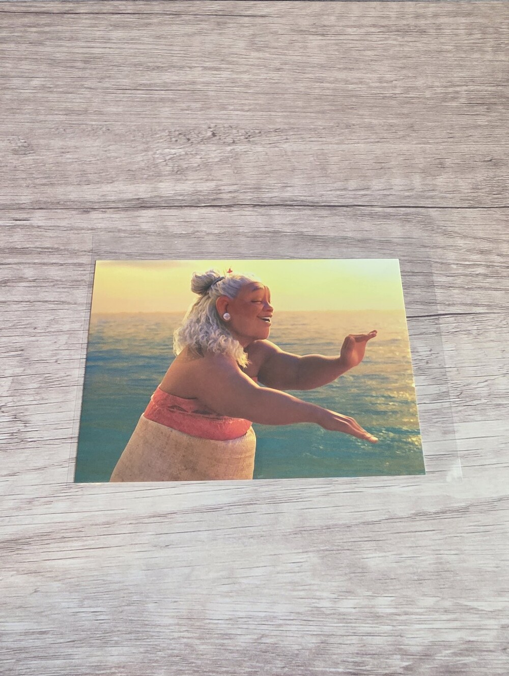 ✨️BUY 3 FOR $22 Gramma Tala, Moana, 2016 Postcard